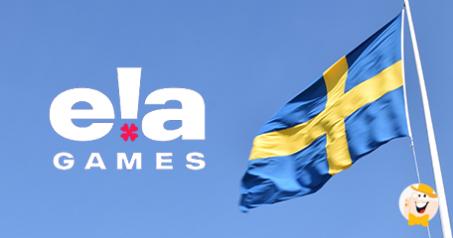 Ela Games Obtains B2B License in Sweden