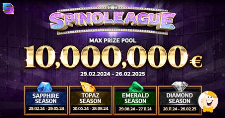 Spinomenal Unveils Spinoleague - A 10th Anniversary Extravaganza with €10M Prize Pool