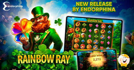 Endoprhina Welcomes New Online Slot to Its Portfolio, Rainbow Ray!