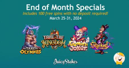 Juicy Stakes Casino Marks End of Month with Special Offers