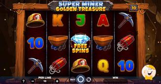 Spinomenal Unveils Super Miner Golden Treasure, Engaging Game with Interesting Features!