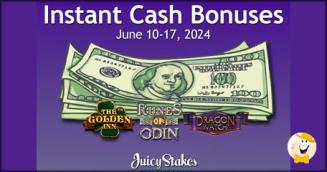 Latest Juicy Stakes Casino Offers Up to $500 in Instant Cash Bonuses