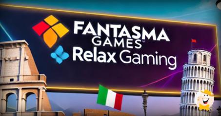 Fantasma Games Makes Step Toward Italian Market For the First Time Through Relax Gaming Partnership!