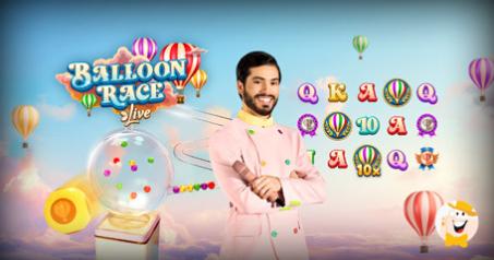 Evolution Proudly Presents Balloon Rac, Its New Online Slot with Live Game-Show Bonus Round