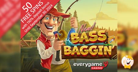 Dive into Everygame Casino’s Bass Baggin’ Slot with Up to $5000 Bonus and Bonus Spins