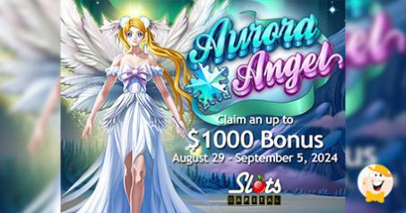 Explore Aurora Angel Slot at Slots Capital Casino with a 250% Deposit Bonus