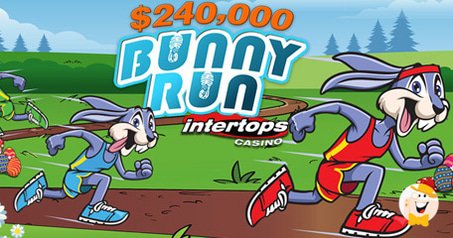 Exclusive Spring $240,000 Bunny Run Competition Available to Players at Intertops Casino