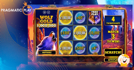 Lucky PlayOJO Player Nabs £1M on Wolf Gold Scratchcard!
