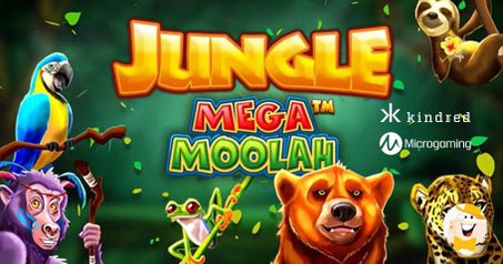 Microgaming Rolls out Jungle Mega Moolah Exclusively with Kindred Group