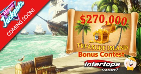 Intertops Casino Lines Up Treasure Island Bonus Contest With $270K in Prizes