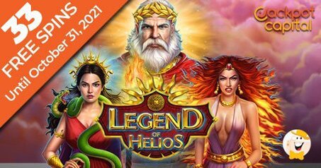 Jackpot Capital Offre aux Joueurs 33 Tours Gratuits sur Legend of Helios