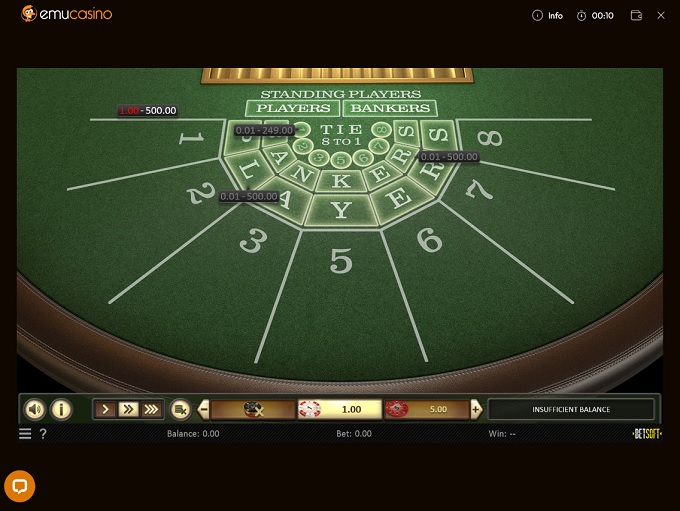 EmuCasino 22.08.2022. Game3 