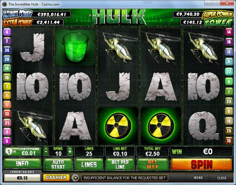 The Incredible Hulk Slot