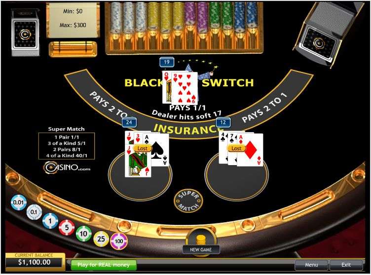 Blackjack Switch