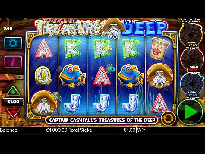 Captain Cashfalls Treasures of the Deep