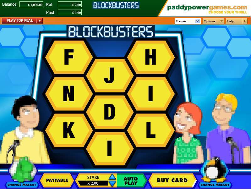 Blockbusters Scratch