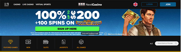 NextCasino-main-page