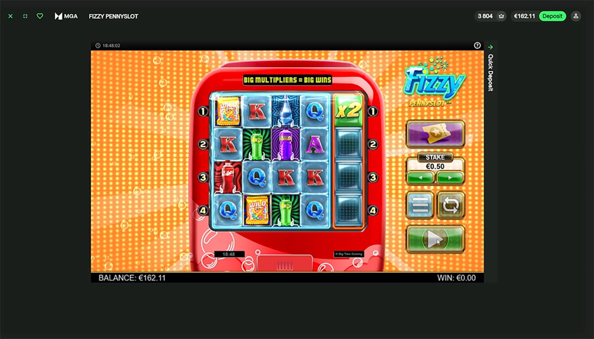 Comeon casino fizzy pennyslot