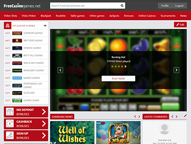 Free Casino Games