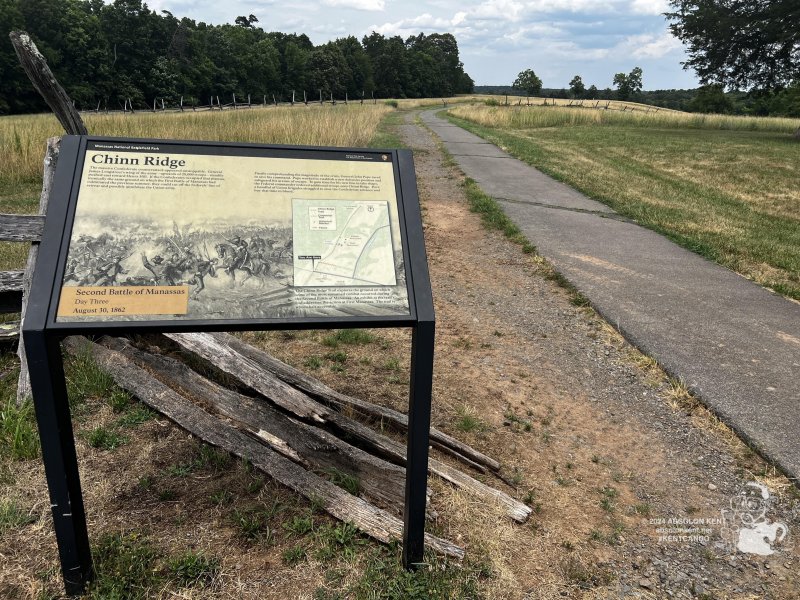 Portici, Chinn Ridge, and Sudley at Manassas National Battlefield Park
