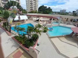 Departamento 4 habitaciones 12 personas vista al mar 8vo piso Playa Almendro，位于通苏帕的酒店