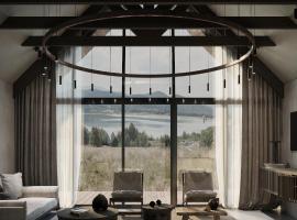 Wille w Lake Hill Karkonosze Resort & SPA，位于索斯诺夫卡的山林小屋