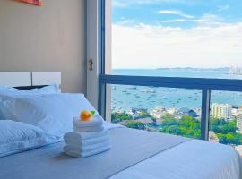 South Pattaya Condo delux sea view near walking street，位于南芭堤雅的酒店