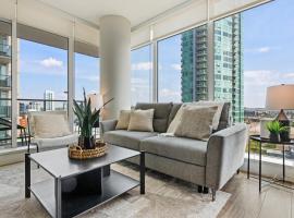 Modern Suite Calgary Downtown 5 min walk Stampede，位于卡尔加里的公寓