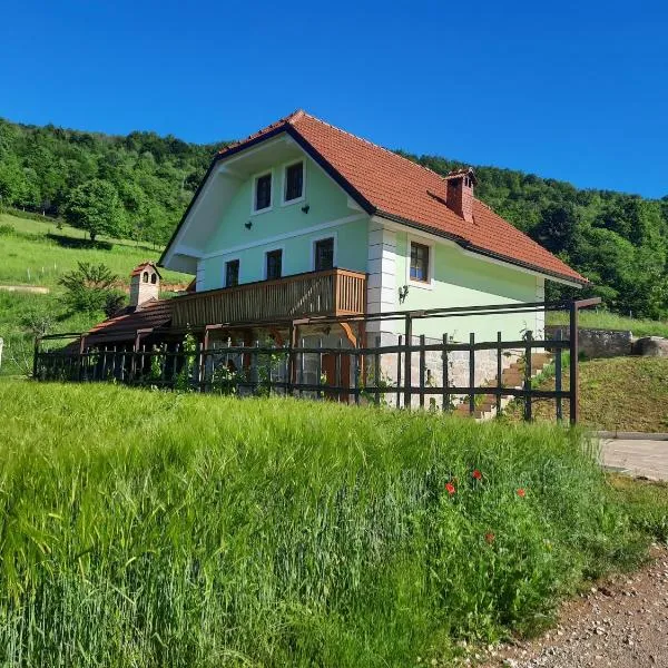 Vineyard cottage Klobčar，位于Uršna Sela的酒店