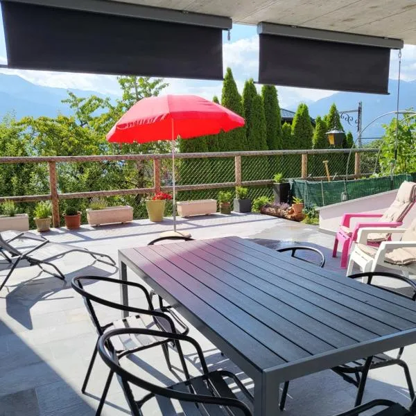 Appartement Randogne avec grande terrasse，位于克莱恩 蒙塔纳的酒店