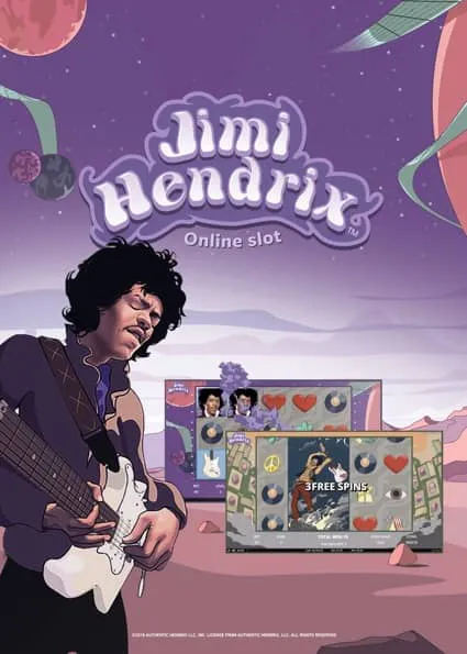 Juego Jimi Henrix de NetEnt