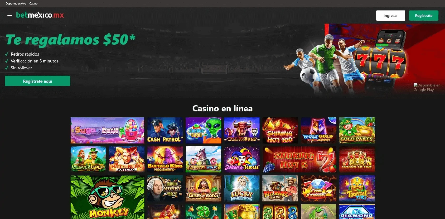 mexico casinos online historia