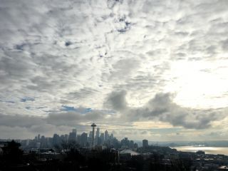 Seattle skies.