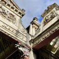 Looking up in London.