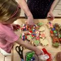 Making cookies for Santa Claus. 🍪🎅