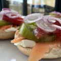 Homemade lunches. 🥯 🥪