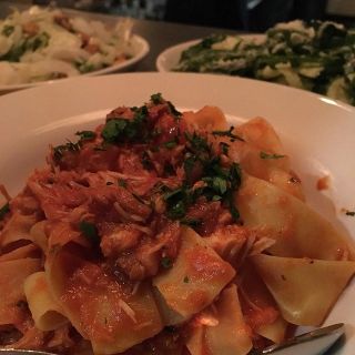 Rabbit pappardelle.