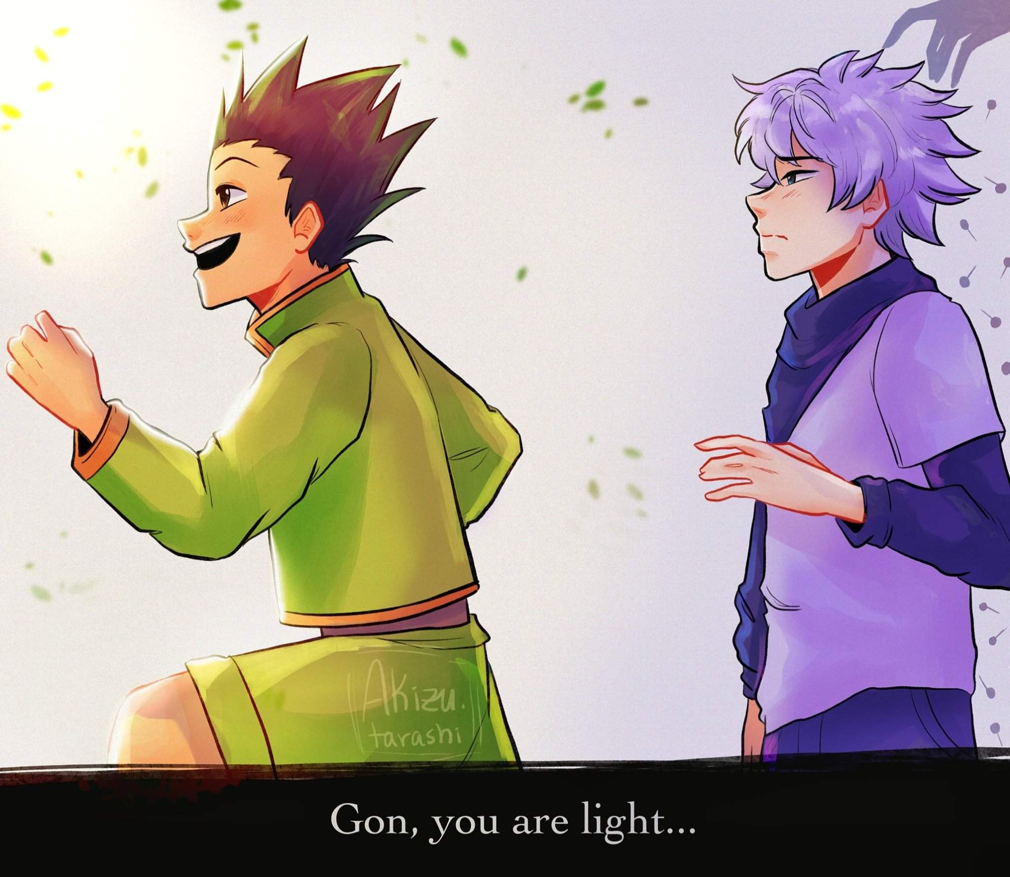 Gon X Killua Fanart Sad