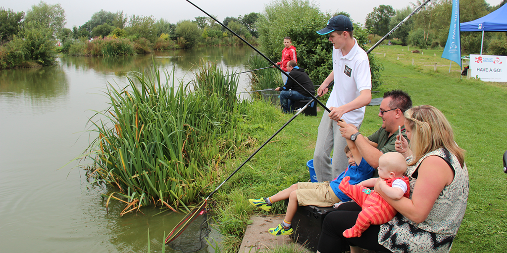 Family Fishing with child by stillwater-2