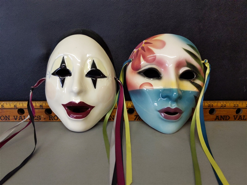 Ceramic Decorative Wall Masks