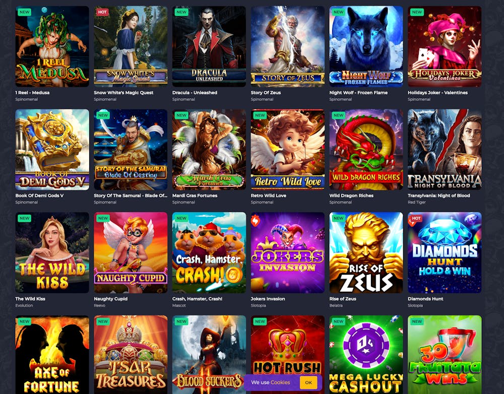 rolling slots pokies games