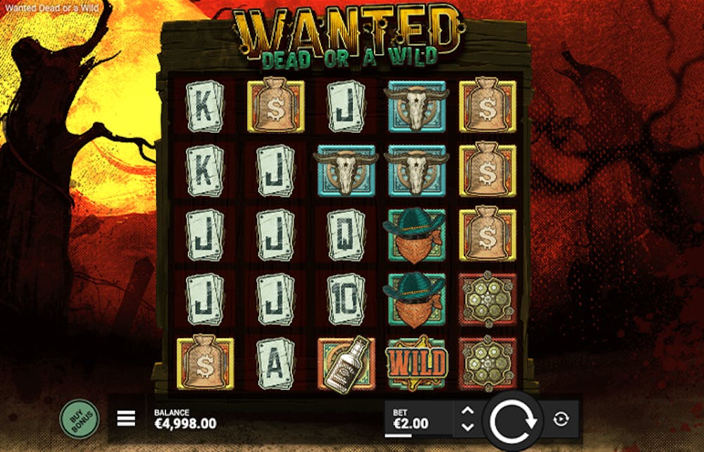 Wanted Dead or A Wild: Paylines, Symbols, RTP &#038; Free Play logo