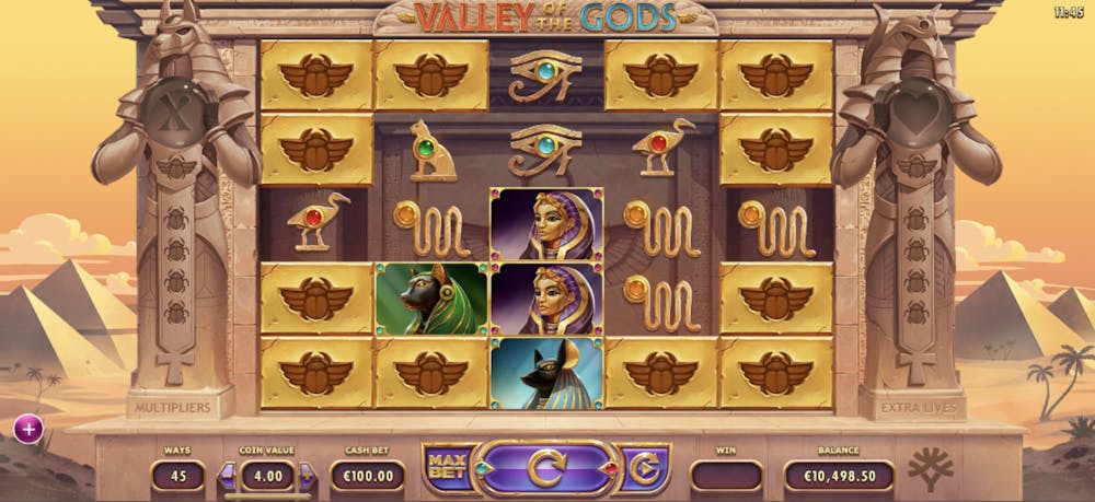 valley of the gods slot