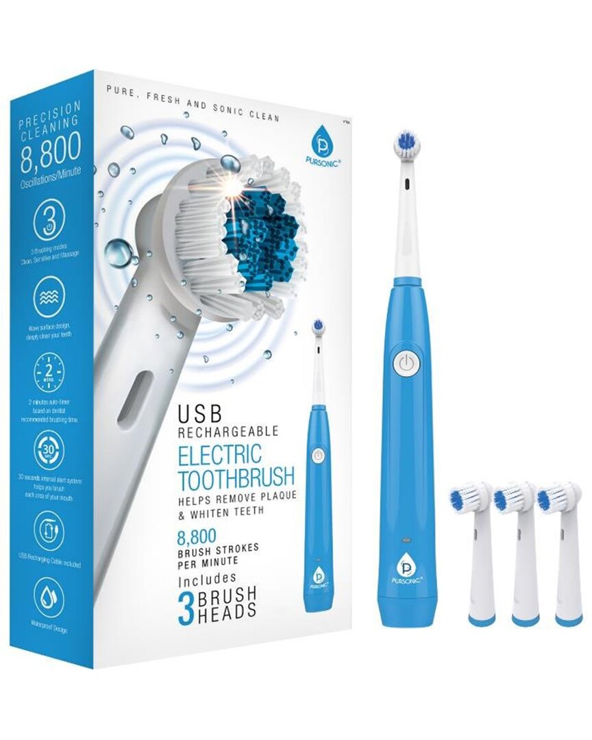 Pursonic Usb Rechargeable Sonic Toothbrush