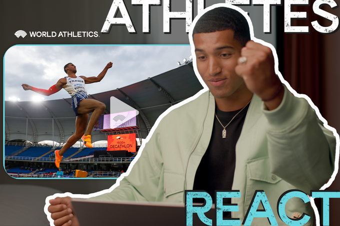 Erwan Konate Athletes React graphic