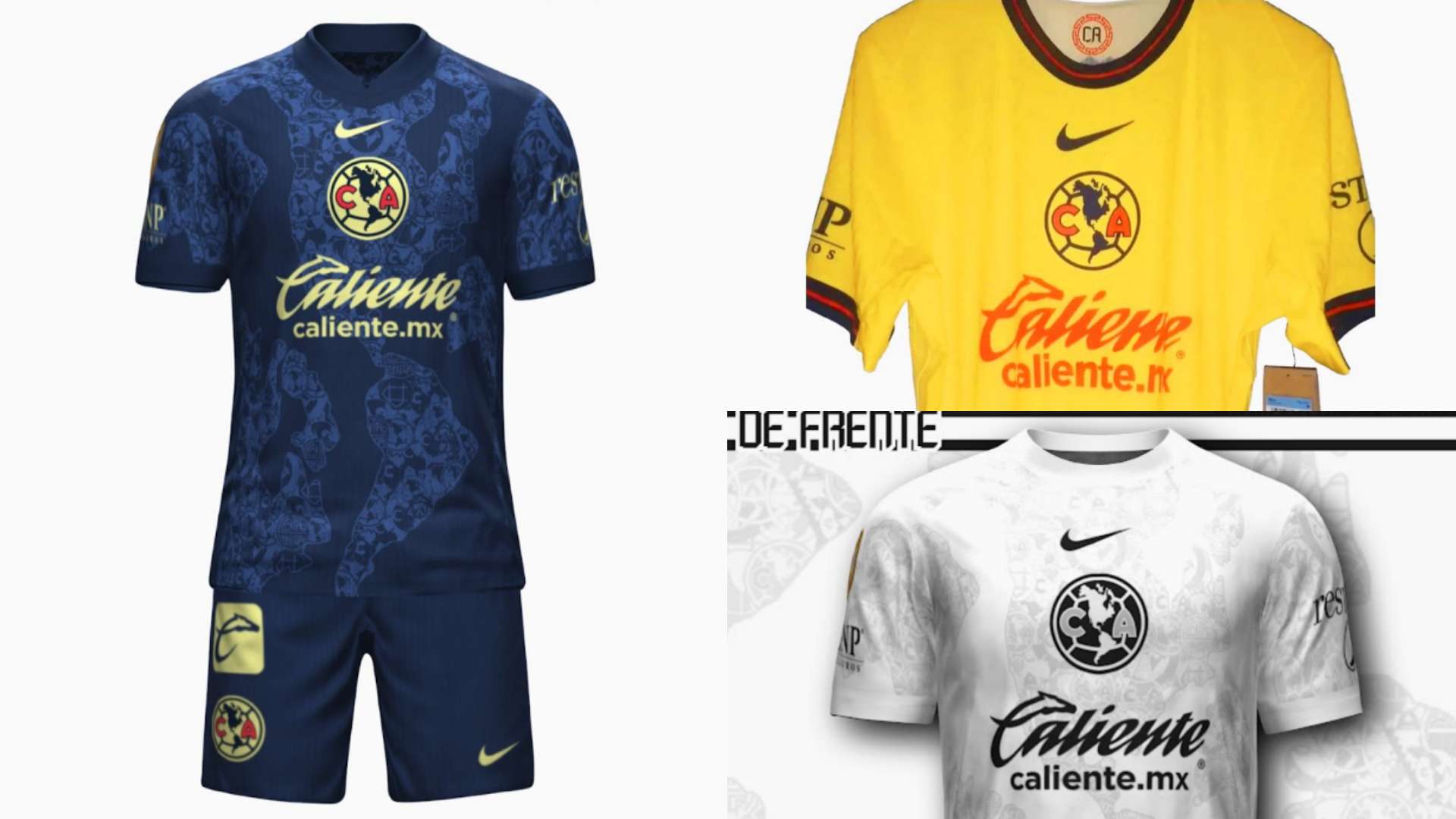 Club America 24/25 leaked kits