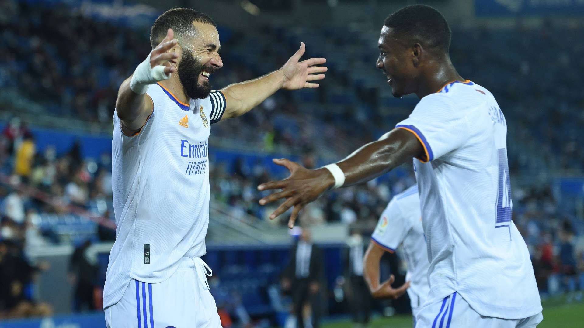 Real Madrid David Alaba Karim Benzema