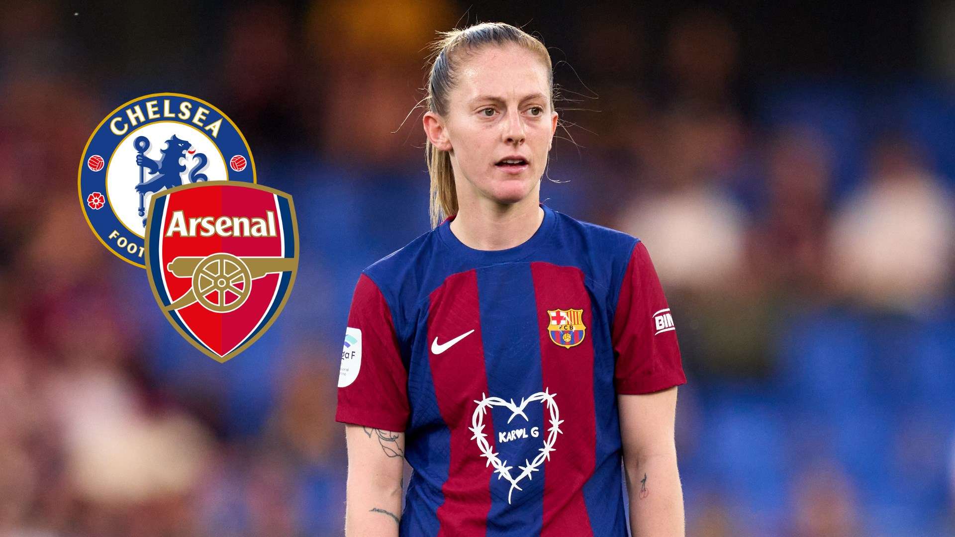 Keira Walsh Arsenal Chelsea composite