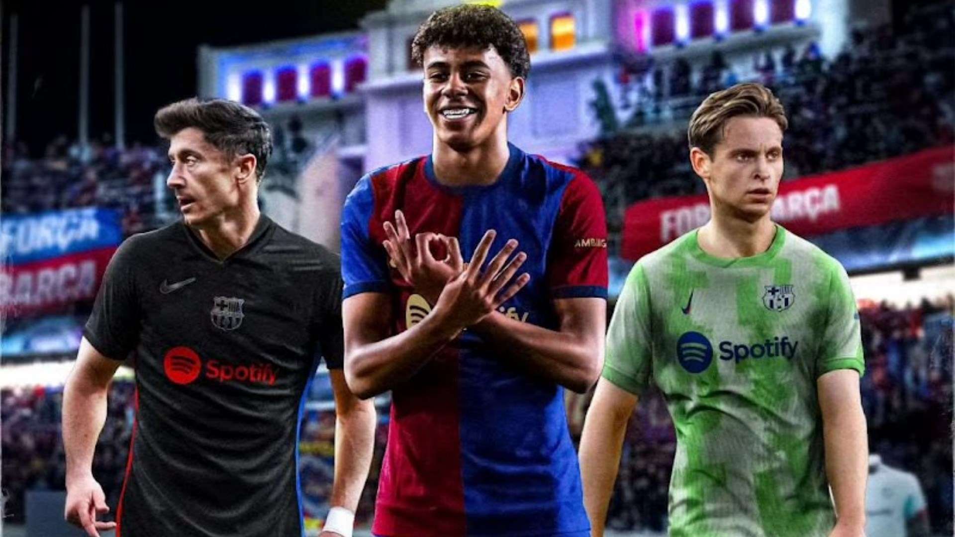 Possible Barcelona 2024-25 kits