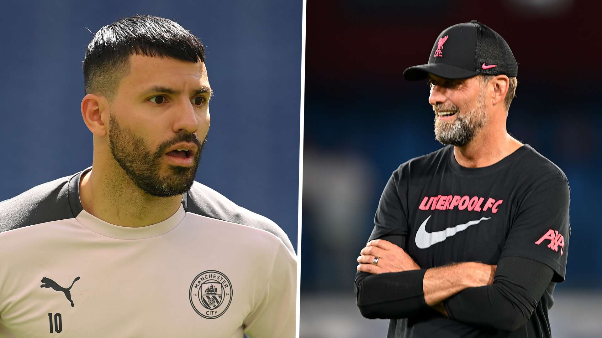 Sergio Agüero & Jürgen Klopp